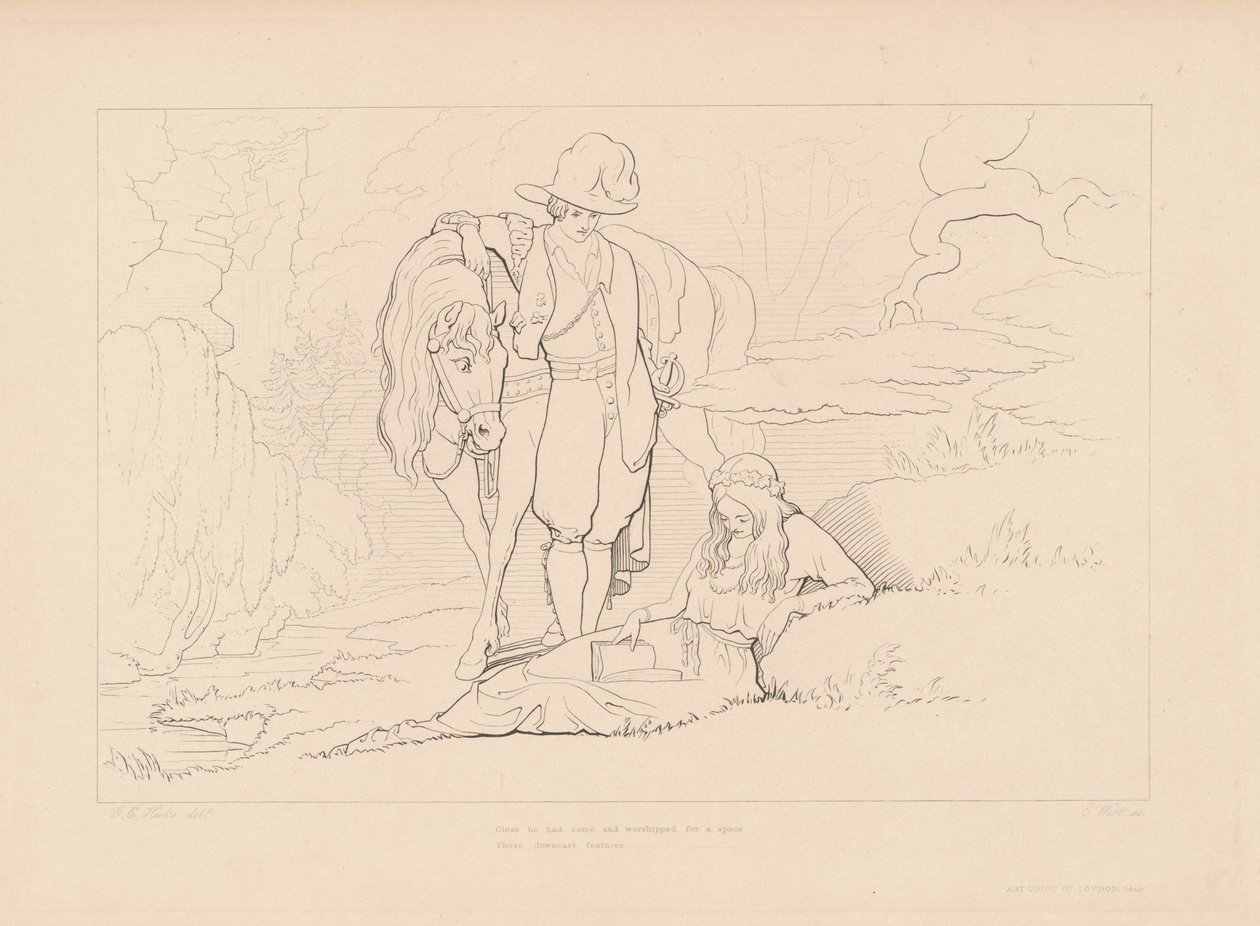 Przyszedł blisko... autorstwa Edward Webb, after George Elgar Hicks