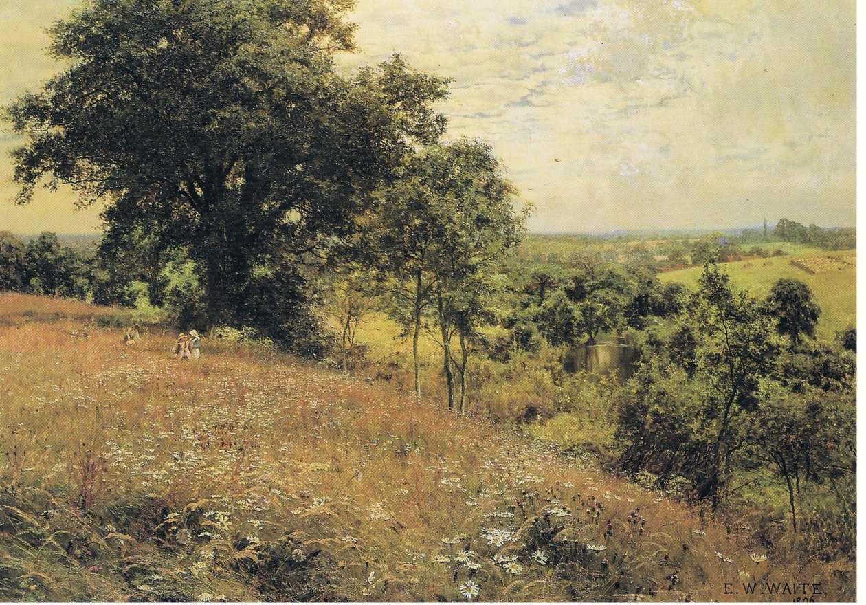 Na łące autorstwa Edward Wilkins Waite