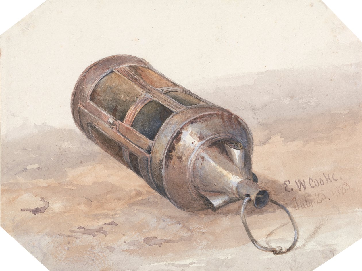 Latarnia rogowa, 25 lipca 1833 r autorstwa Edward William Cooke