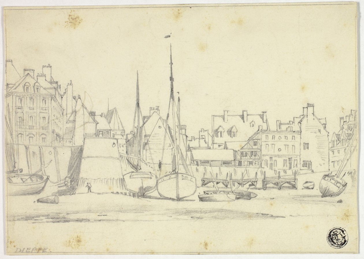 Dieppe autorstwa Edward William Cooke