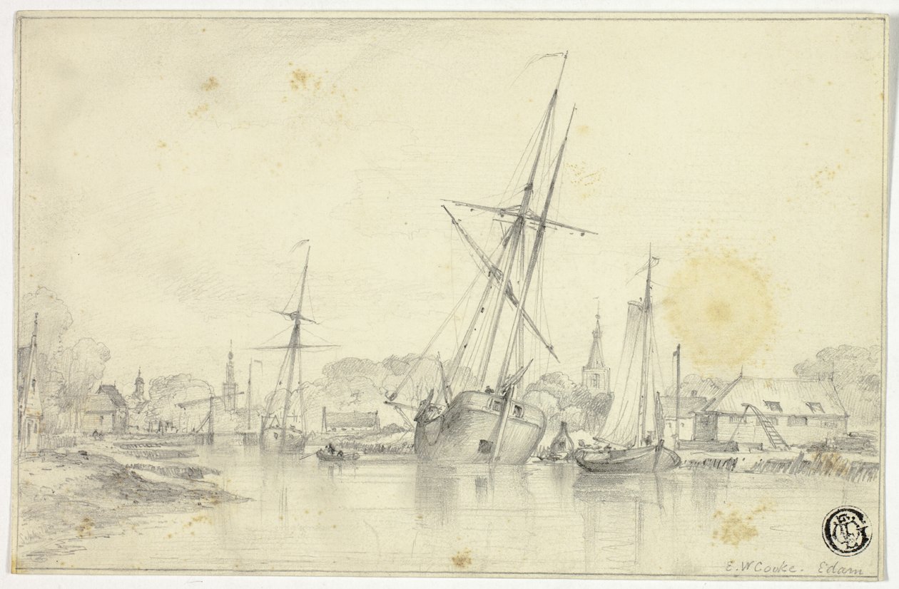 Wykonanie autorstwa Edward William Cooke