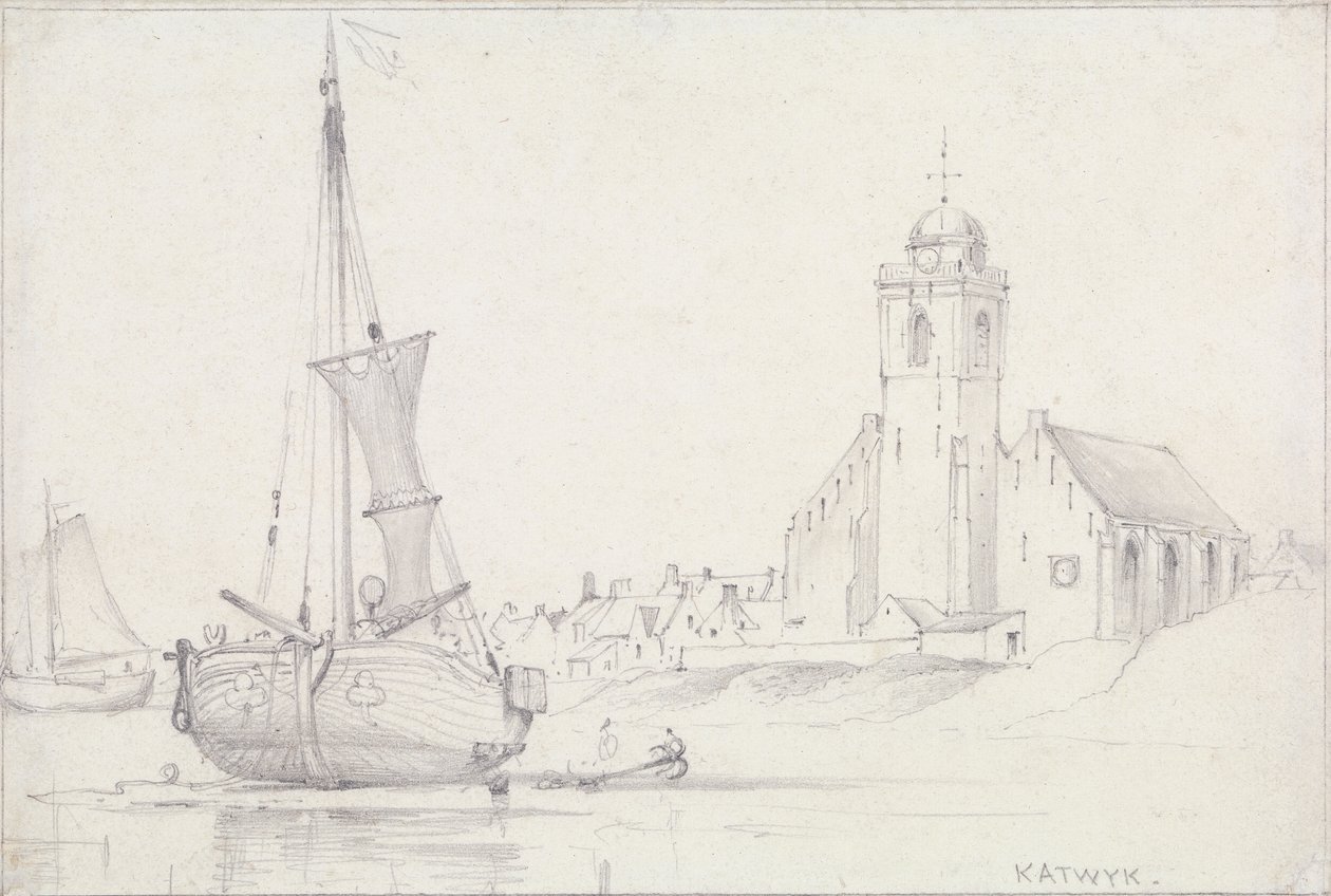Katwyk autorstwa Edward William Cooke