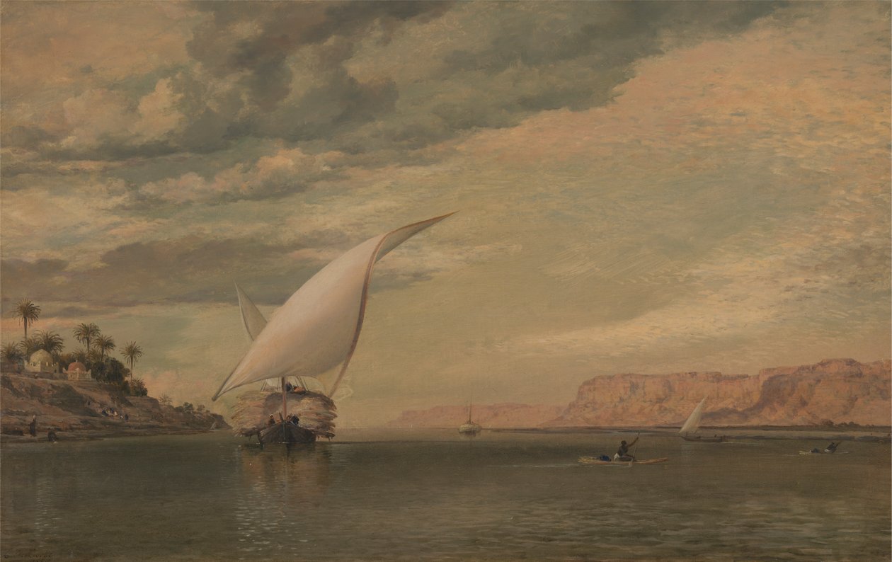 Na Nilu autorstwa Edward William Cooke