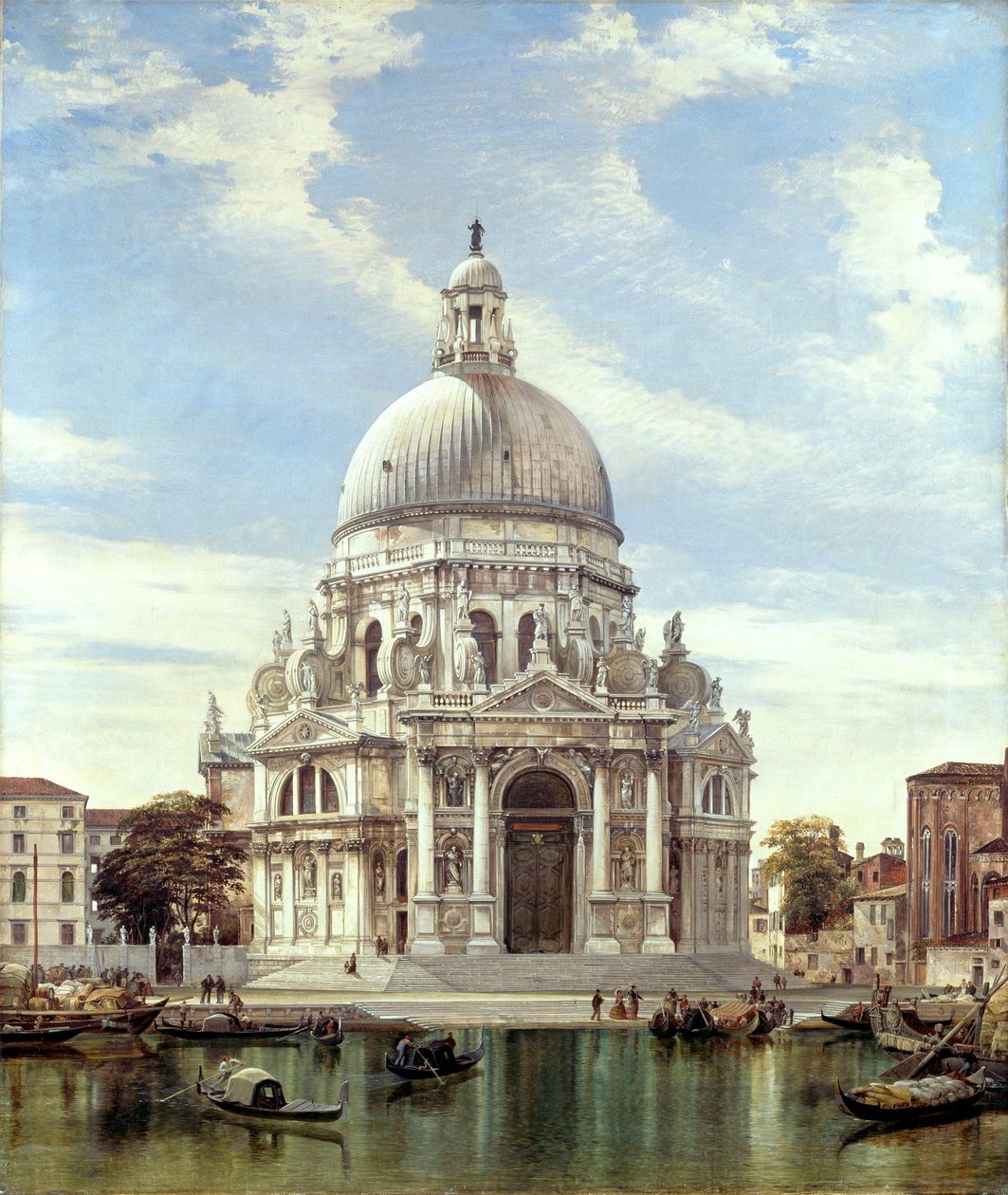 Santa Maria della Salute, Wenecja autorstwa Edward William Cooke