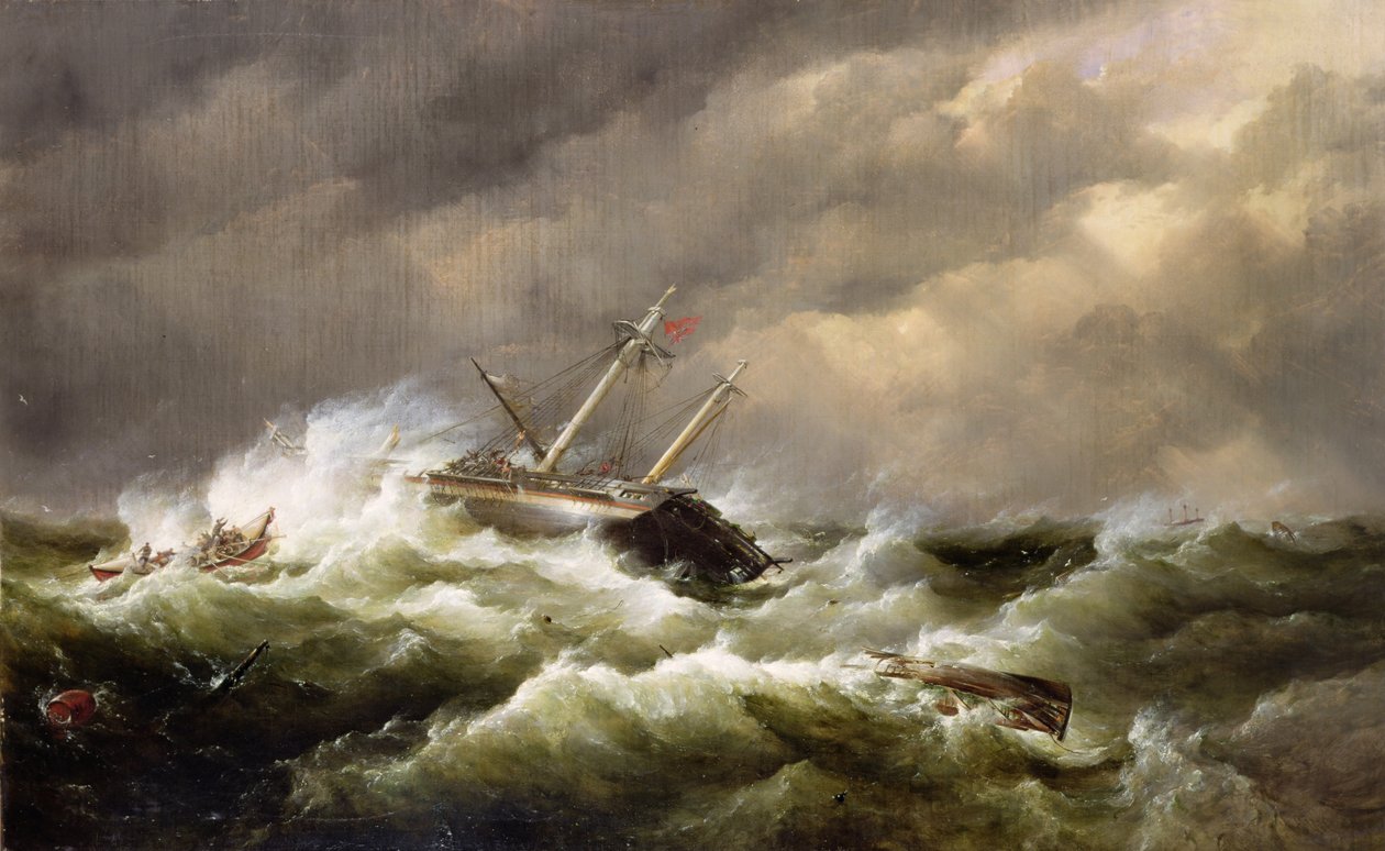 Nieznany obraz autorstwa Edward William Cooke
