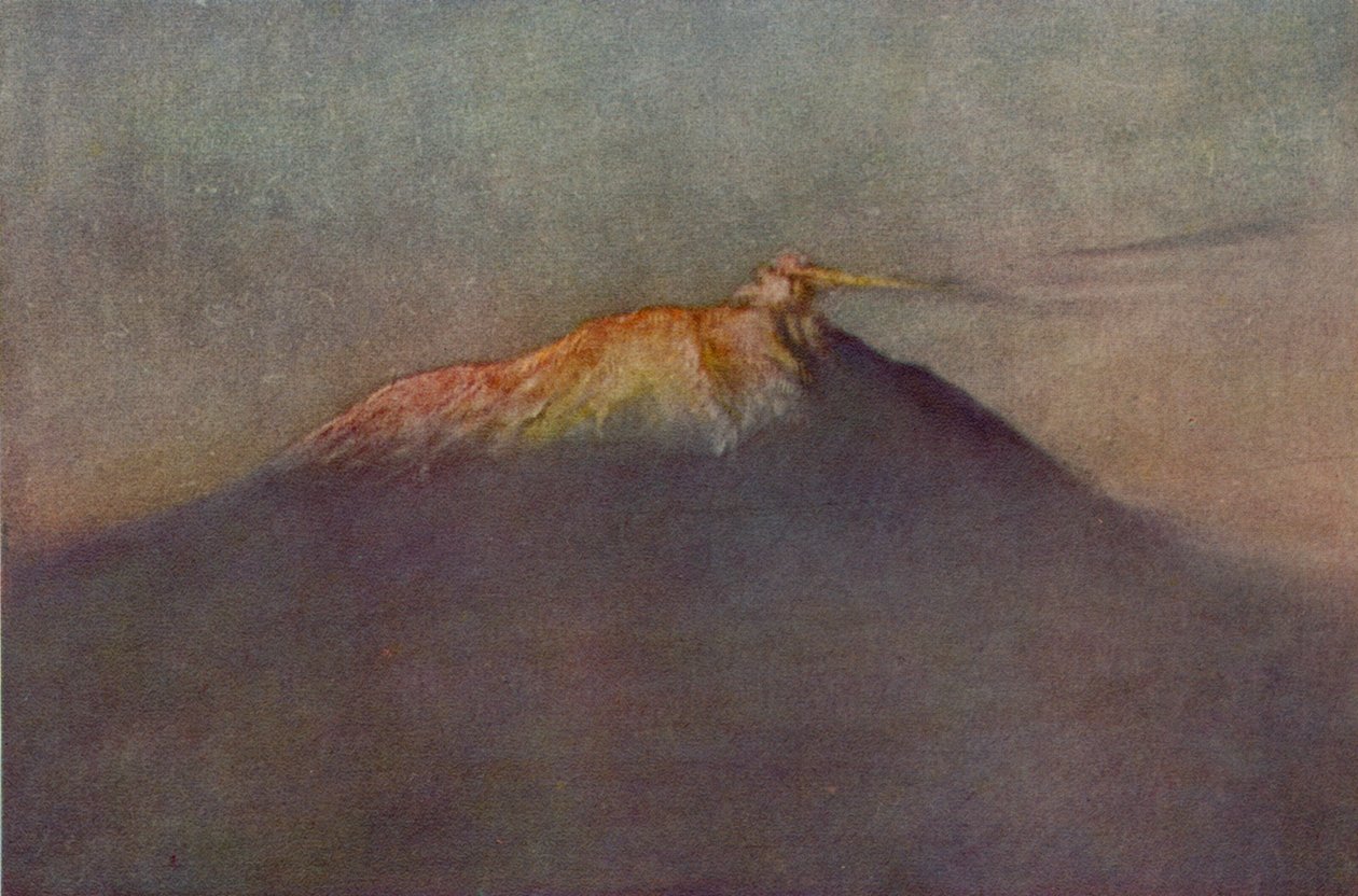 Góra Erebus, 1911, 1913 autorstwa Charles Edward Wilson