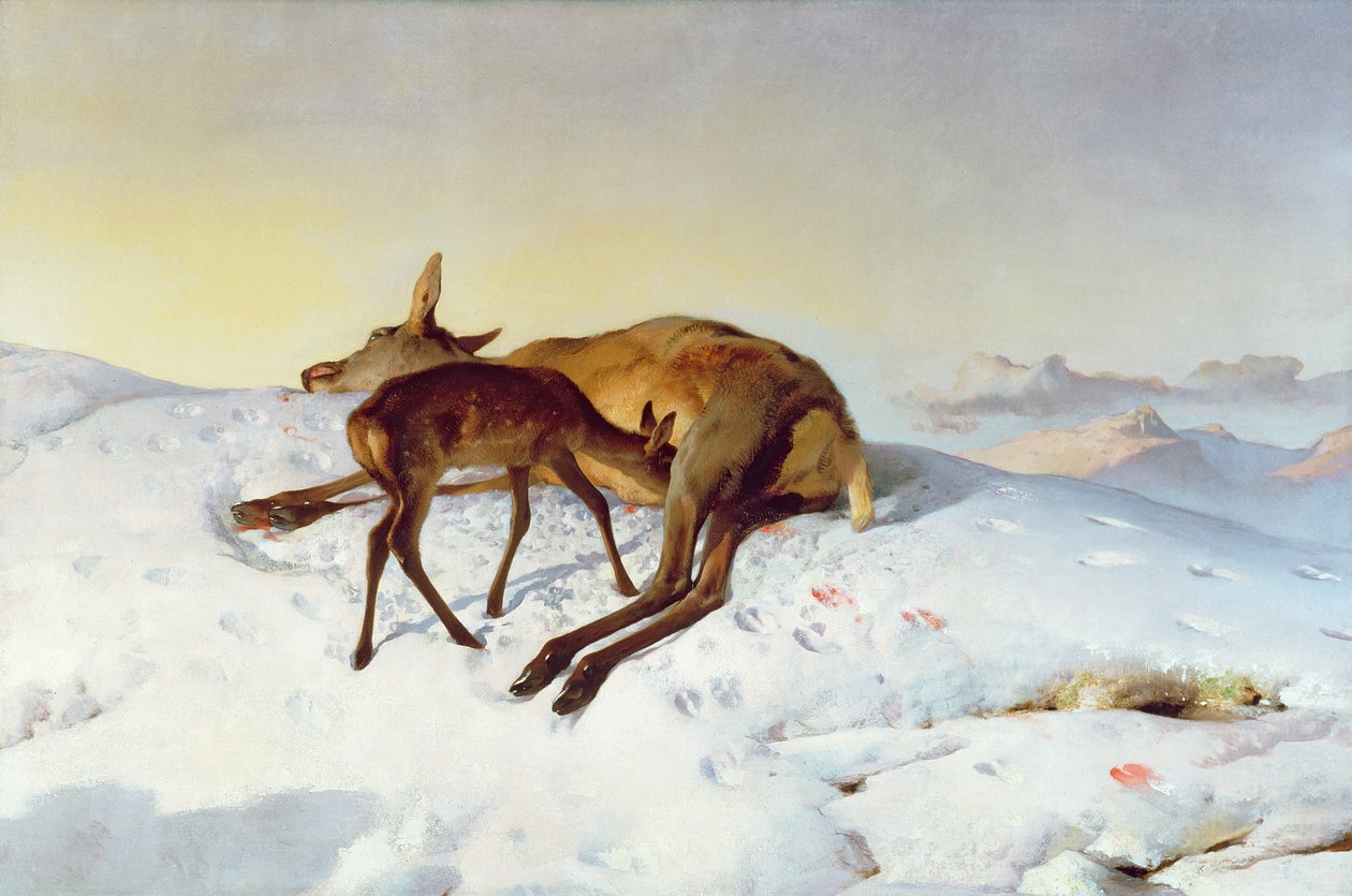 Losowy strzał autorstwa Edwin Landseer
