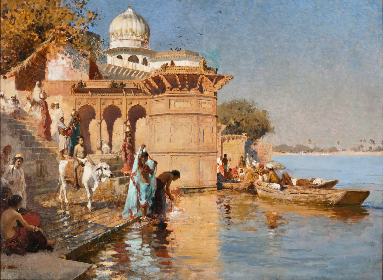Wzdłuż Ghatów, Mathura autorstwa Edwin Lord Weeks