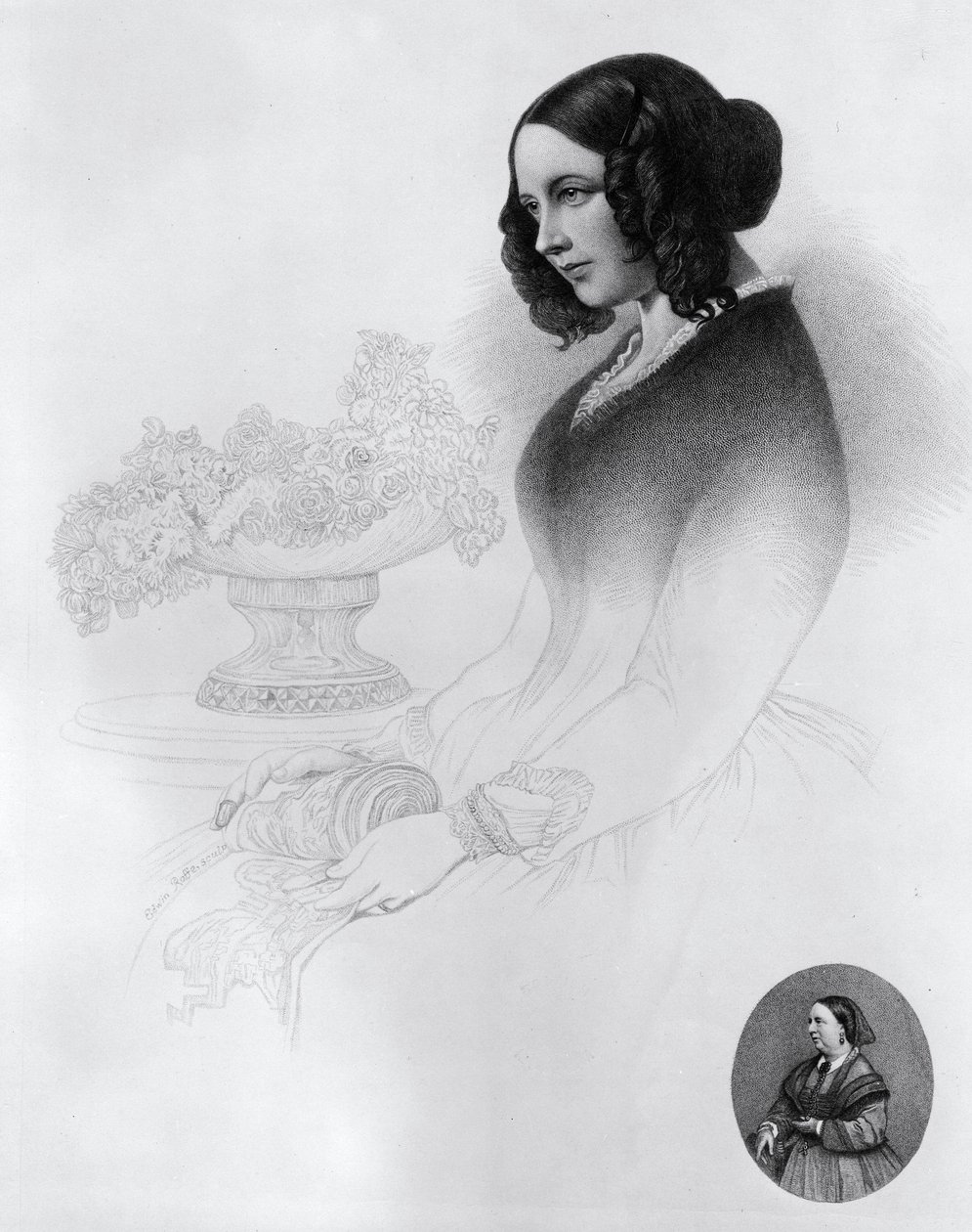 Katarzyna Dickens autorstwa Edwin Roffe