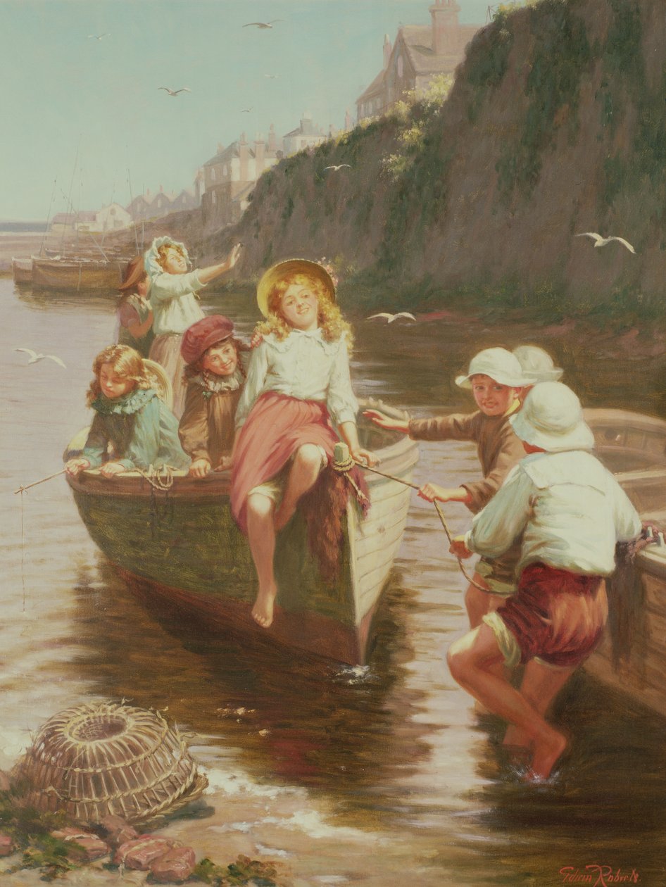 Impreza wodniacka autorstwa Edwin Thomas Roberts