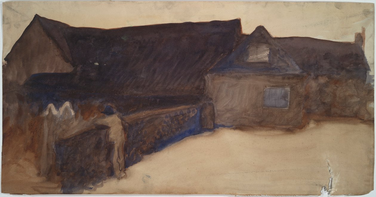 Gospodarstwo autorstwa Edwin Austin Abbey