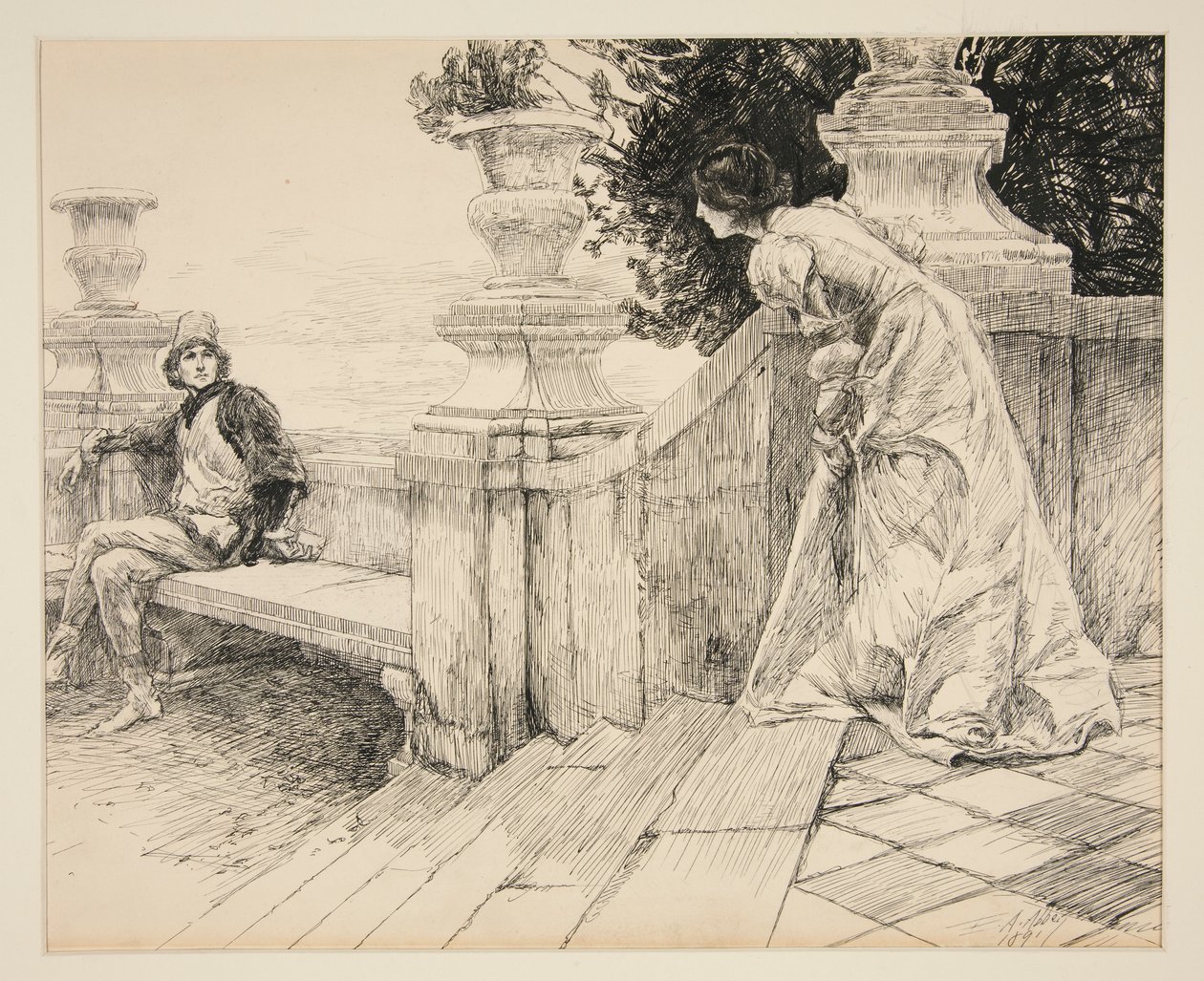 Beatrycze: autorstwa Edwin Austin Abbey