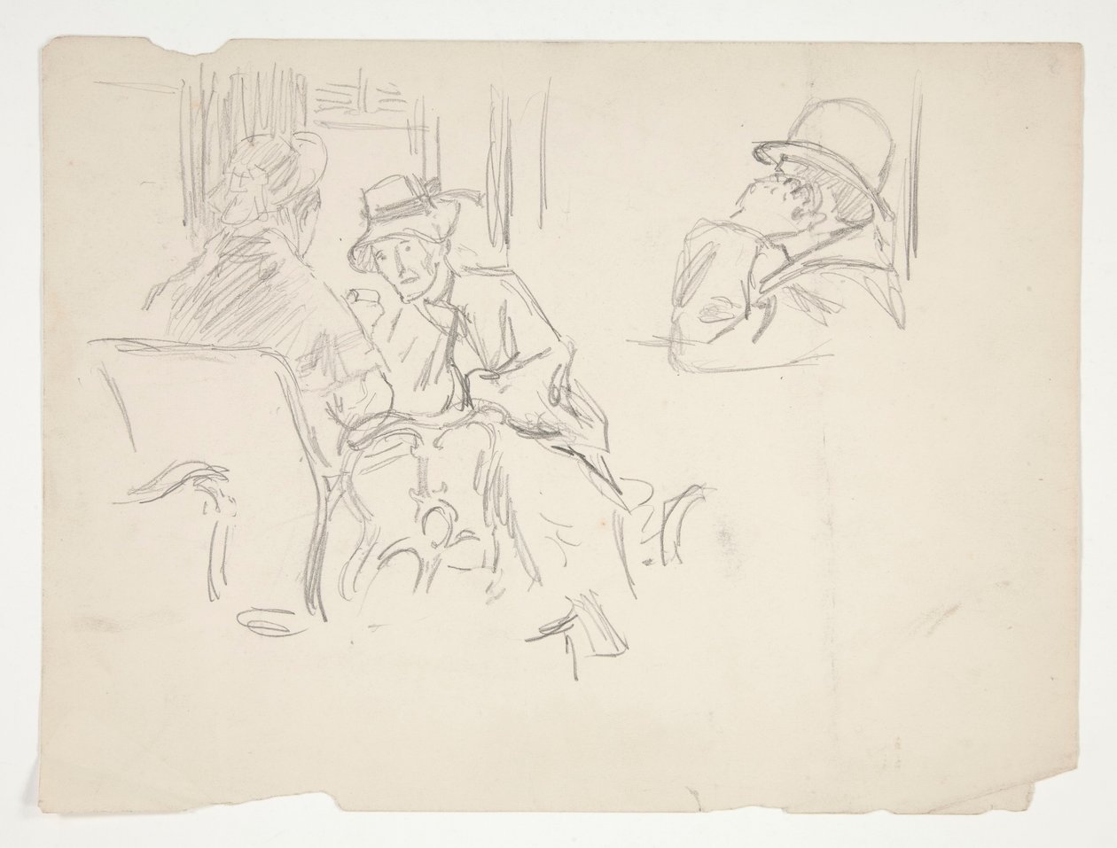 Scena kawiarni autorstwa Edwin Austin Abbey