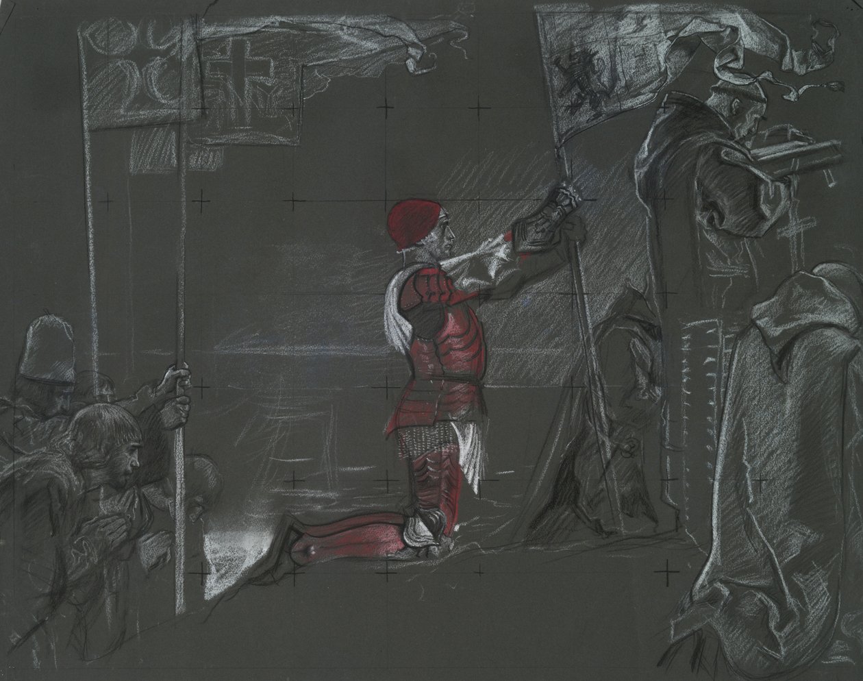 Kolumb odkrywa nowy świat autorstwa Edwin Austin Abbey
