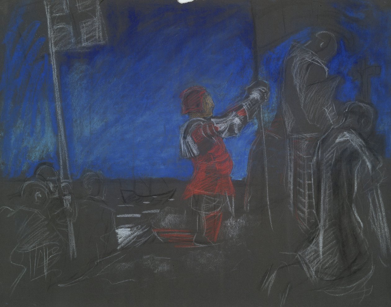Kolumb odkrywa nowy świat autorstwa Edwin Austin Abbey