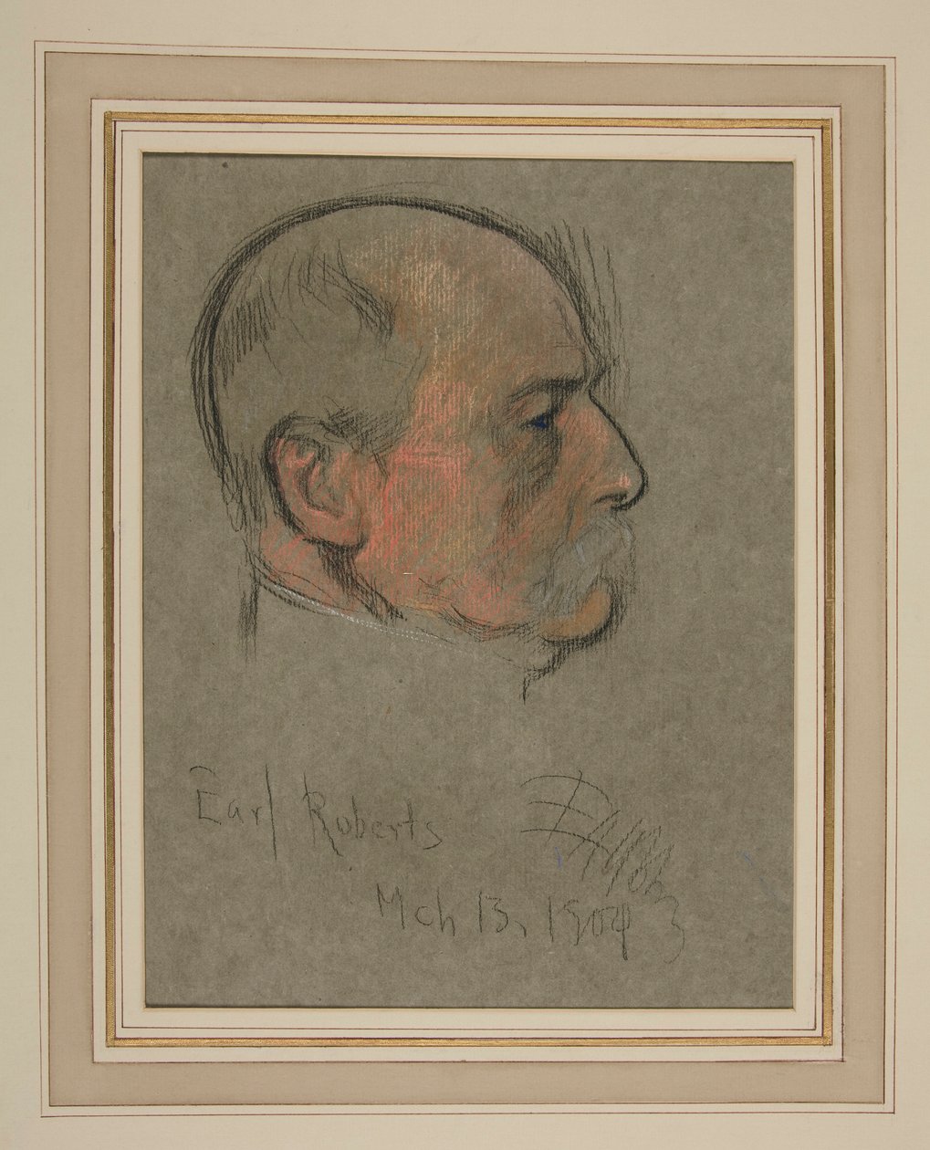 Koronacja Edwarda VII Portret: Frederick Sleigh Roberts, Earl autorstwa Edwin Austin Abbey