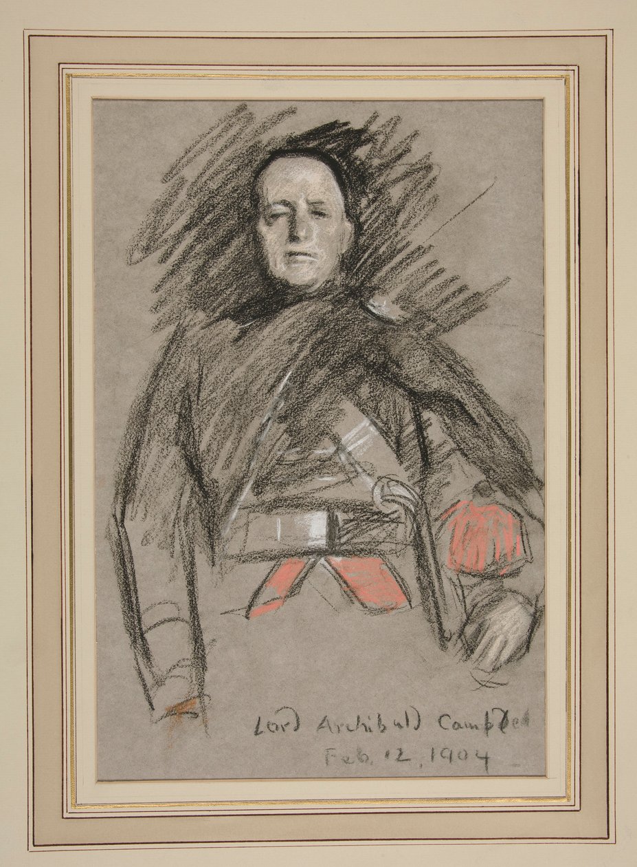 Koronacja Edwarda VII Portret: Lord Archibald Campbell autorstwa Edwin Austin Abbey