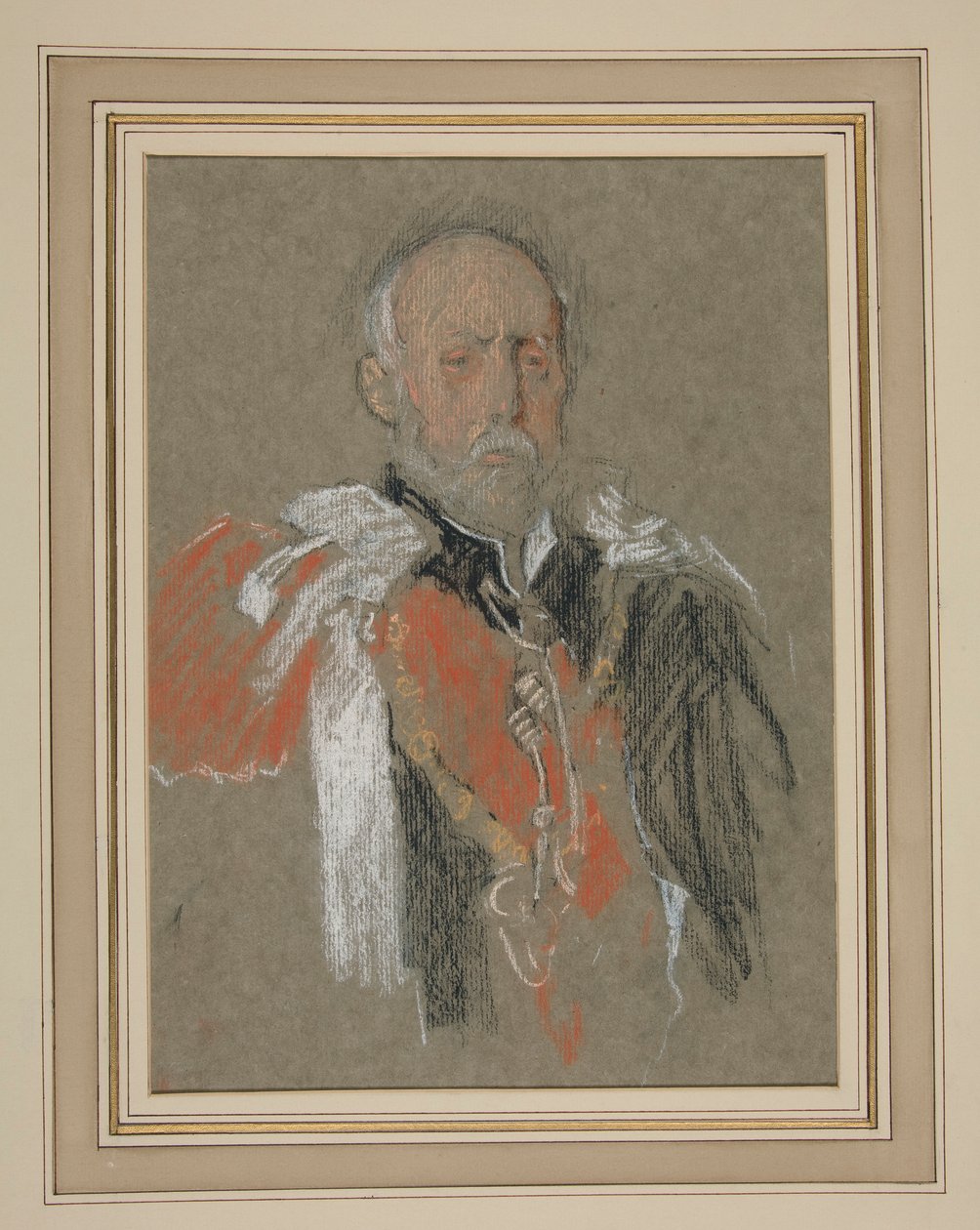 Koronacja Edwarda VII Portret: Książę Christian Schleswig-Holstein autorstwa Edwin Austin Abbey