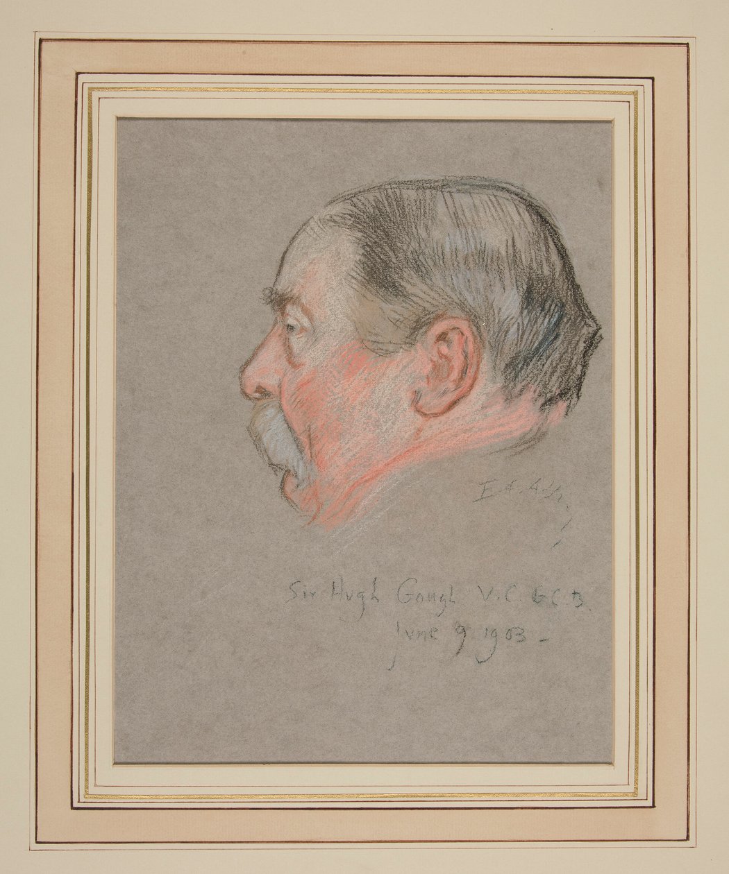 Koronacja Edwarda VII Portret: Sir Hugh Henry Gough autorstwa Edwin Austin Abbey