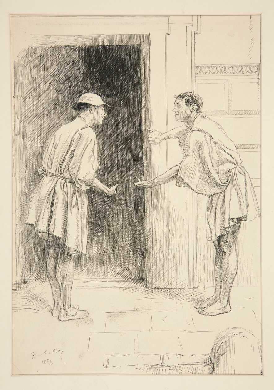 Droga Efezu: autorstwa Edwin Austin Abbey