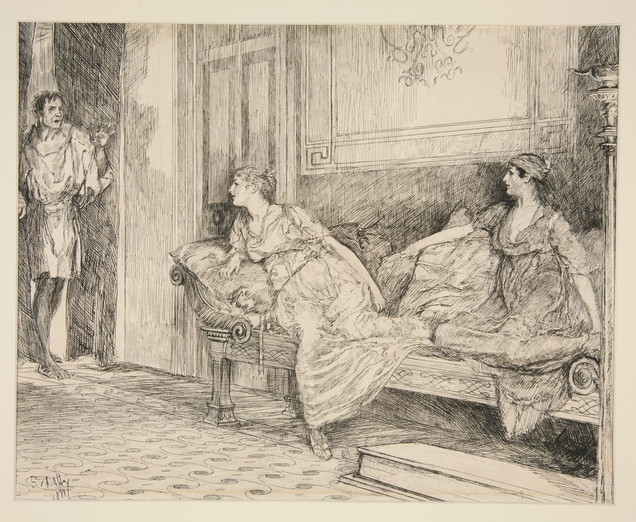 Droga Efezu: autorstwa Edwin Austin Abbey