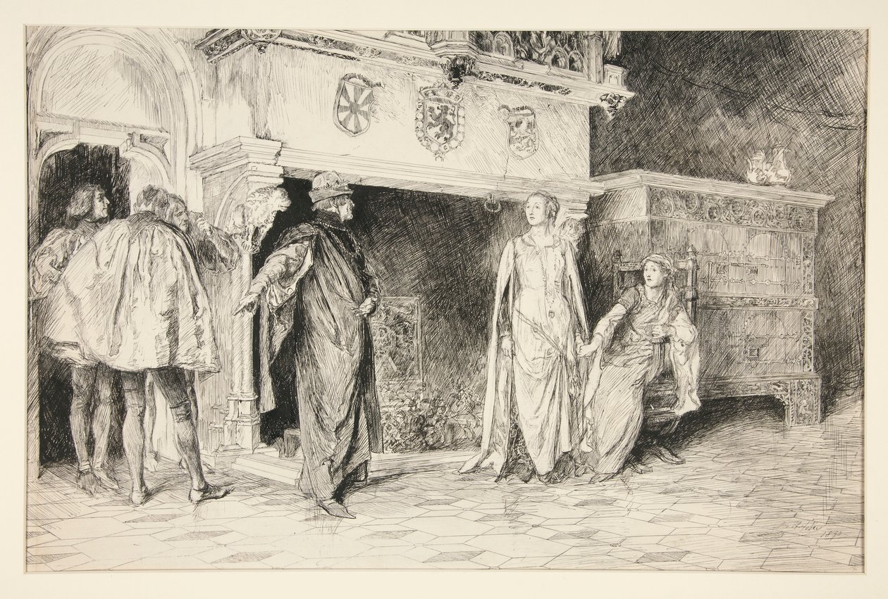 Książę Fryderyk: autorstwa Edwin Austin Abbey