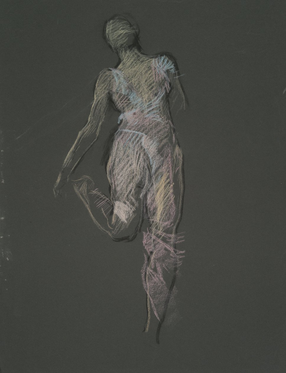 Wczesne studium postaci autorstwa Edwin Austin Abbey
