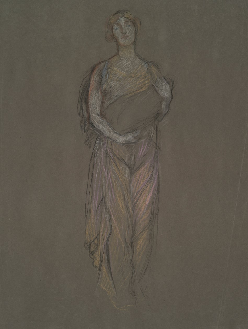 Wczesna nauka dla autorstwa Edwin Austin Abbey
