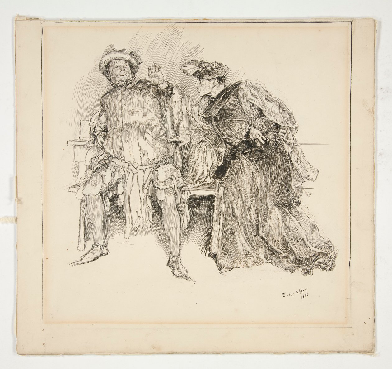 Falstaff: autorstwa Edwin Austin Abbey