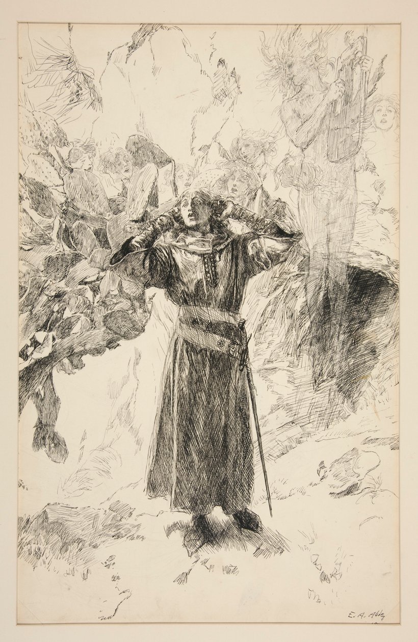 Ferdynand: autorstwa Edwin Austin Abbey