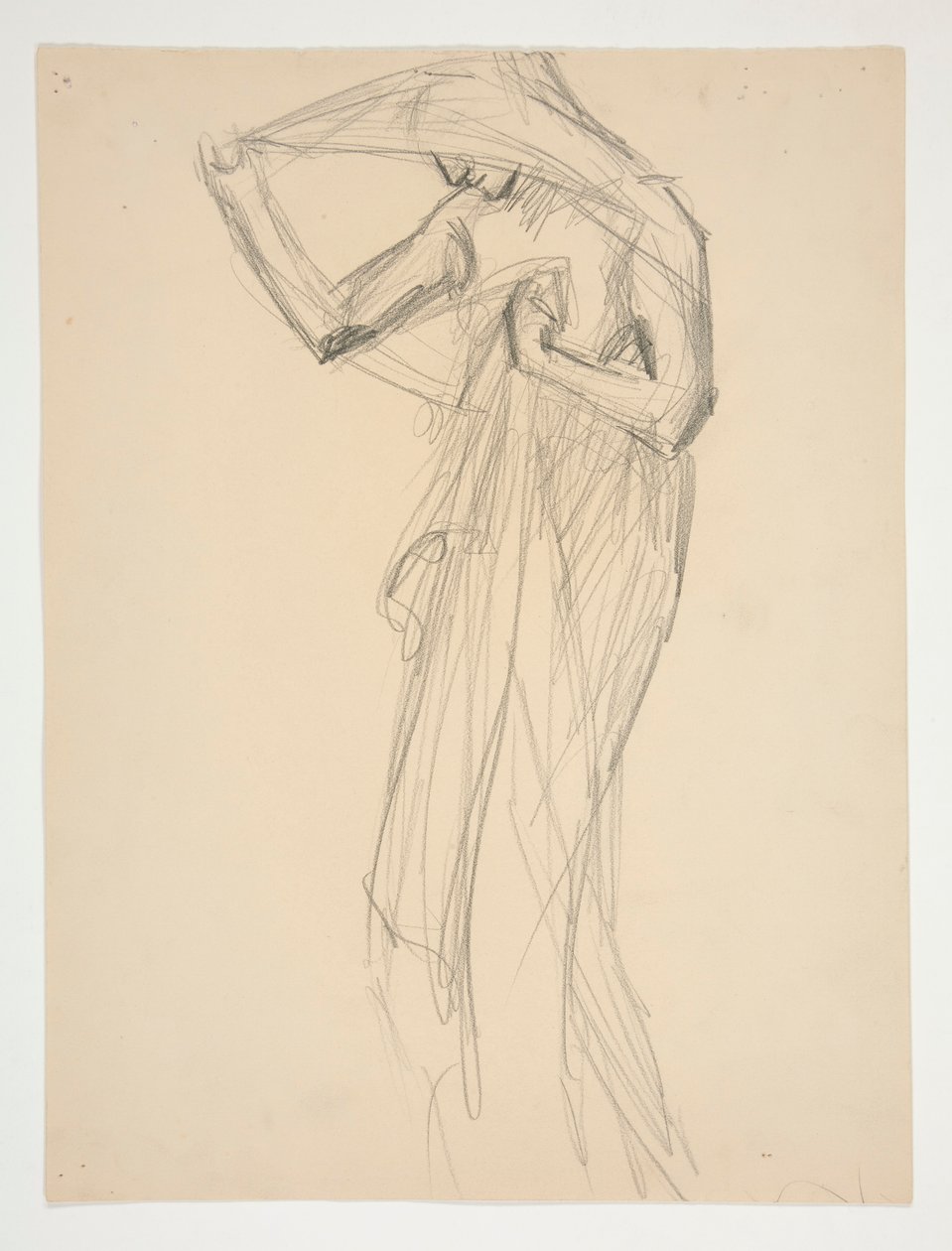 Studium postaci dla autorstwa Edwin Austin Abbey