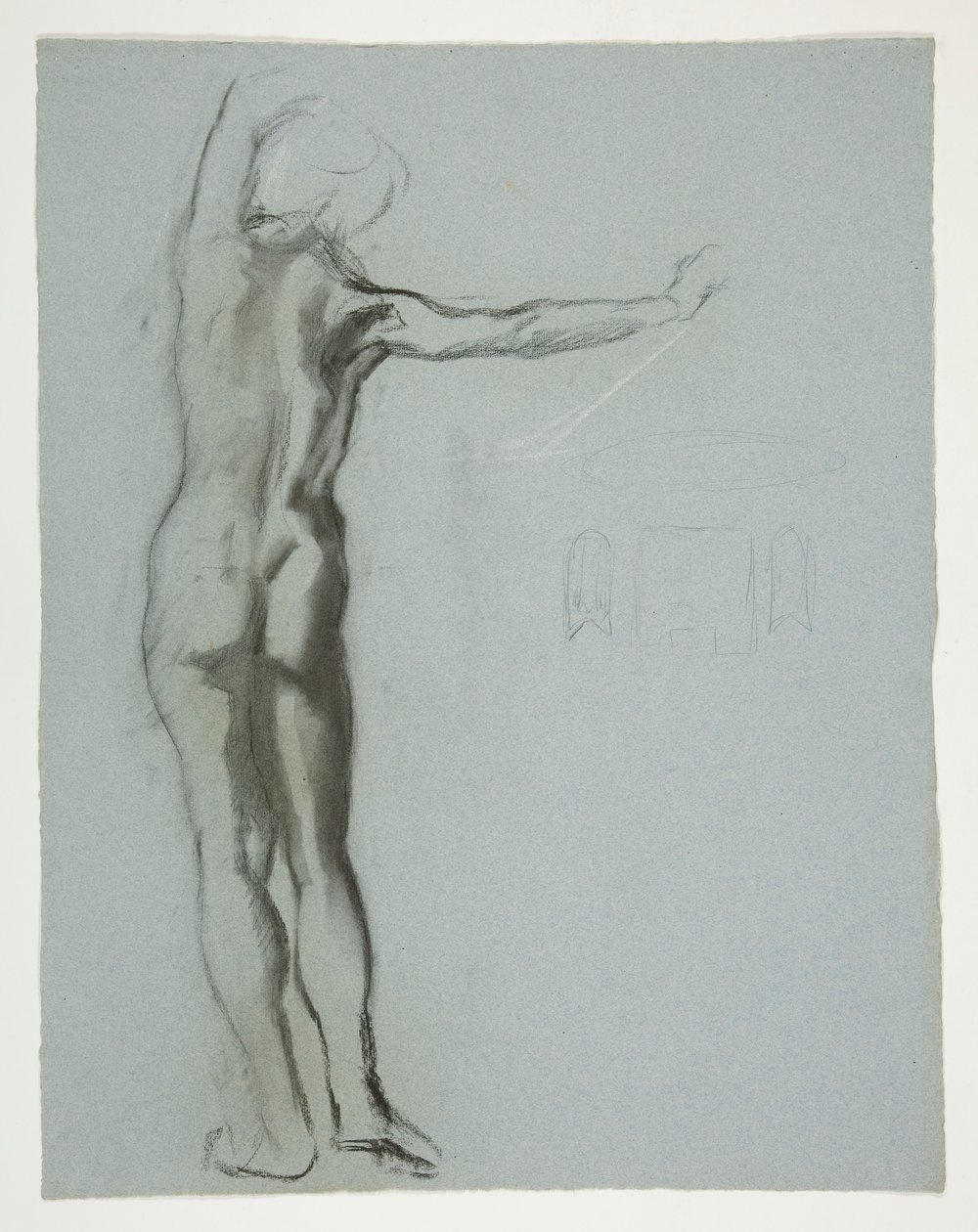 Studium postaci dla autorstwa Edwin Austin Abbey