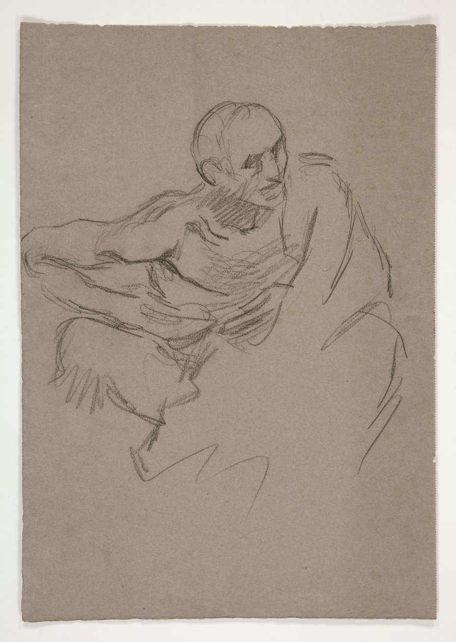 Studium postaci dla autorstwa Edwin Austin Abbey