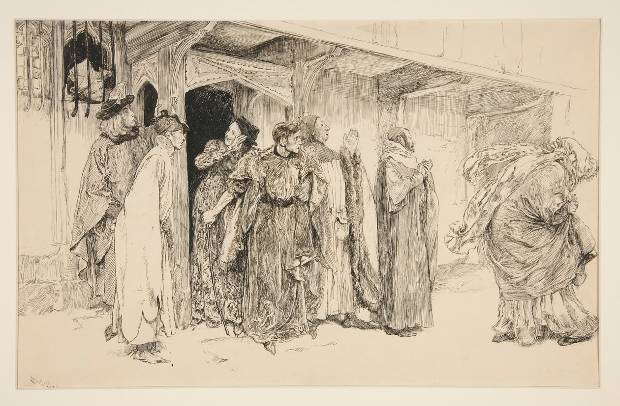 Bród: autorstwa Edwin Austin Abbey