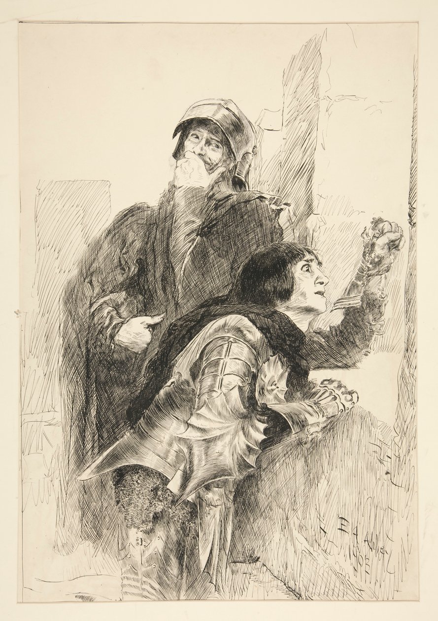 Gloster: autorstwa Edwin Austin Abbey