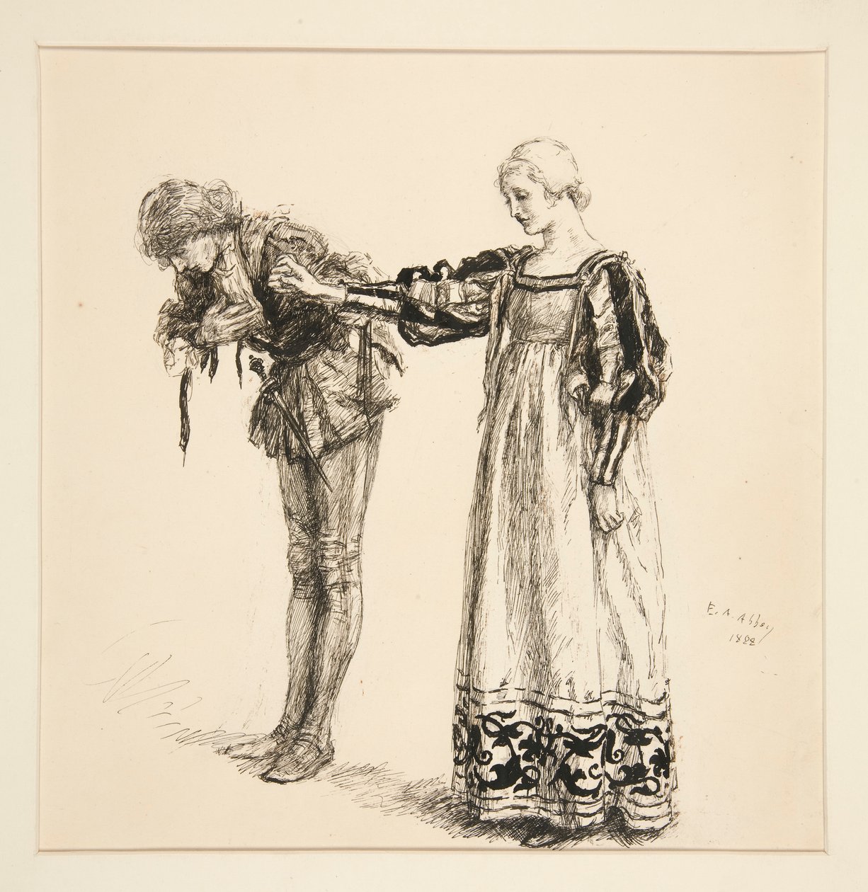 Gracjana: autorstwa Edwin Austin Abbey