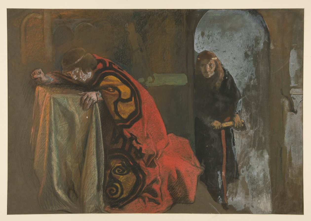 Mała wioska: autorstwa Edwin Austin Abbey