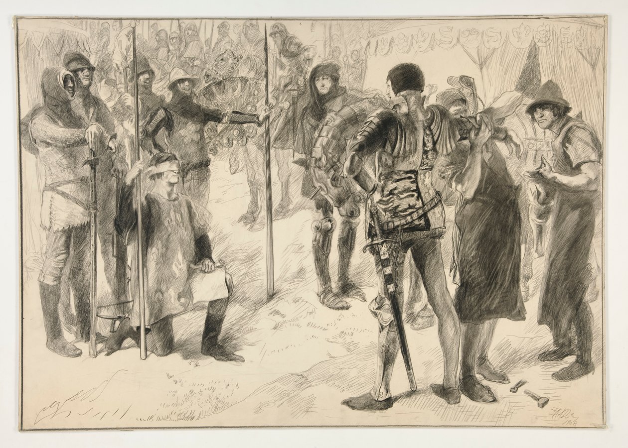 Henz: autorstwa Edwin Austin Abbey