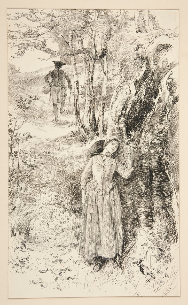 Ilustracja do autorstwa Edwin Austin Abbey