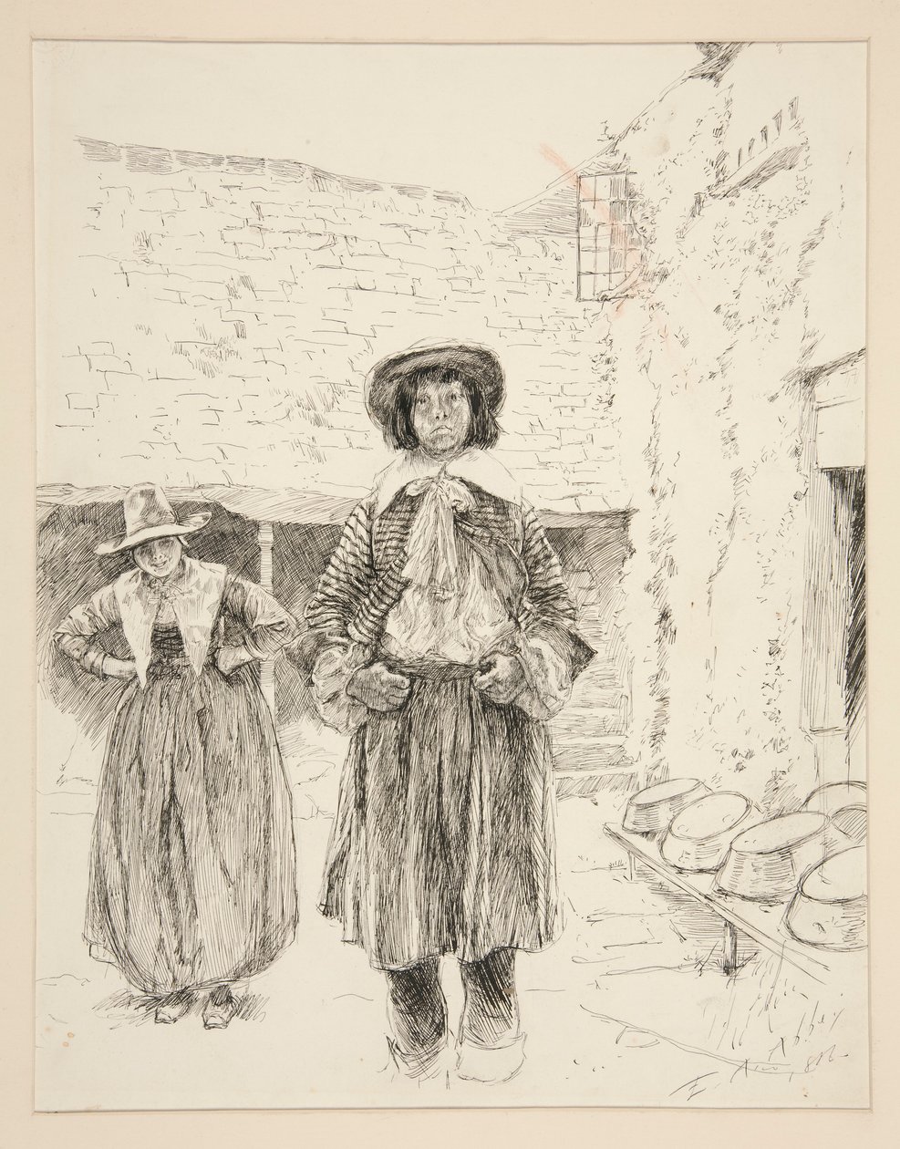 Ilustracja do autorstwa Edwin Austin Abbey