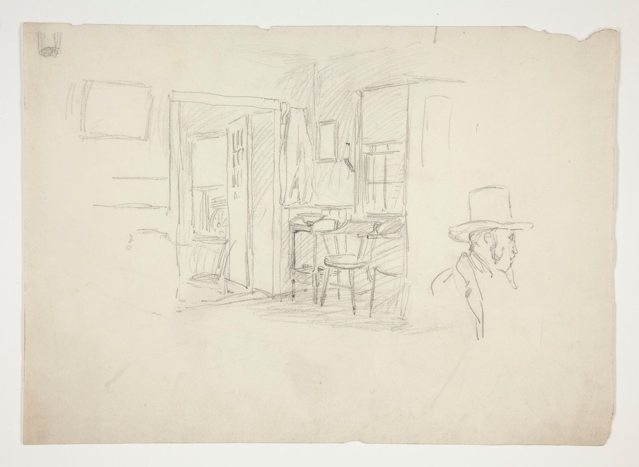 Studium wewnętrzne autorstwa Edwin Austin Abbey