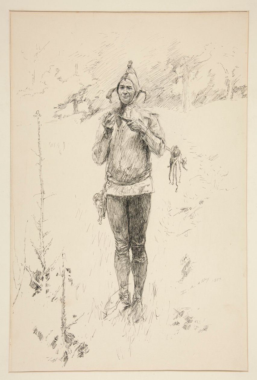 Jacques: autorstwa Edwin Austin Abbey