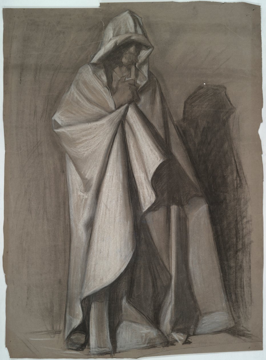 Józef z Arymatei, studium postaci dla autorstwa Edwin Austin Abbey