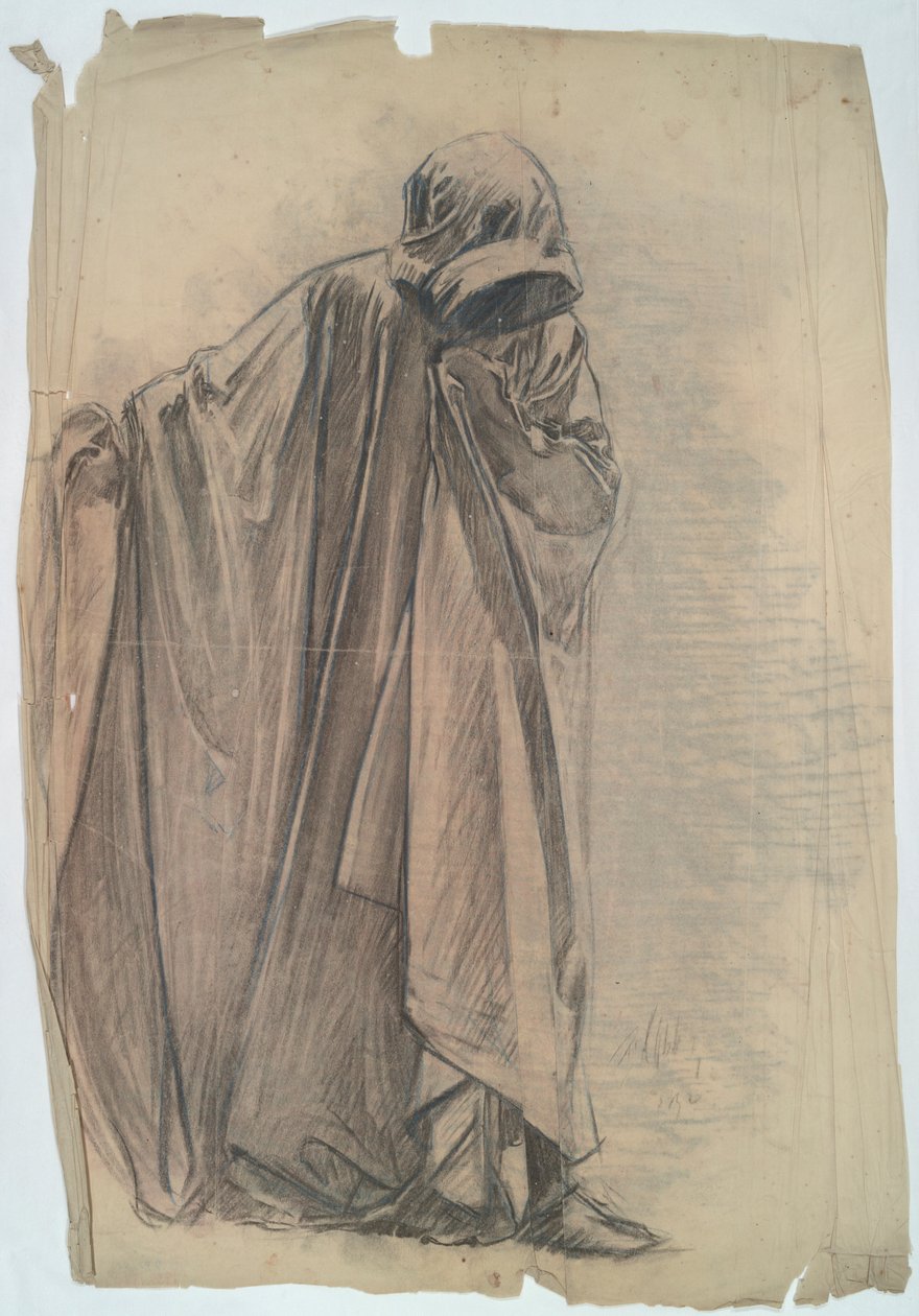 Józef z Arymatei, studium postaci dla autorstwa Edwin Austin Abbey
