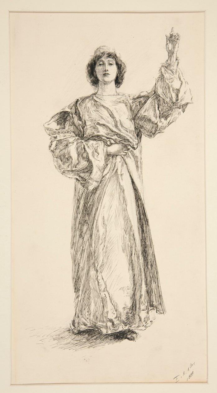 Portia: autorstwa Edwin Austin Abbey