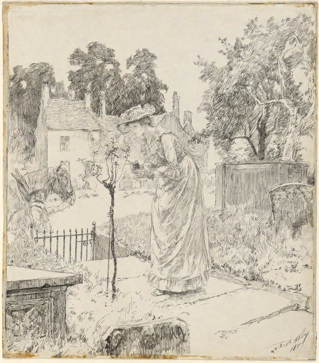 Prolog: autorstwa Edwin Austin Abbey