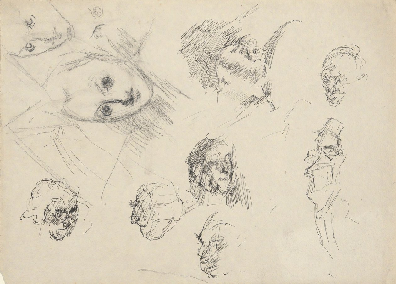 Studia szefów autorstwa Edwin Austin Abbey