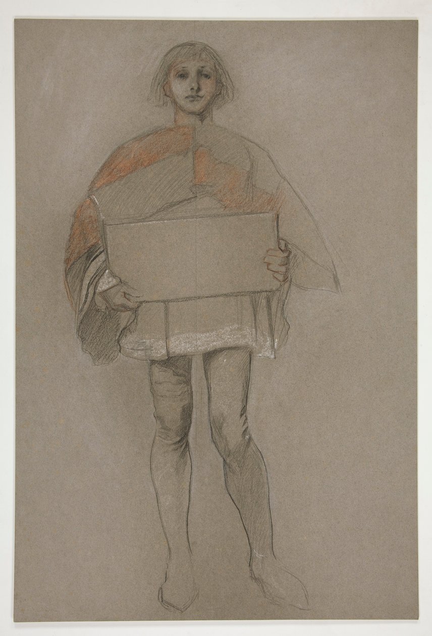 Uczyć się na autorstwa Edwin Austin Abbey