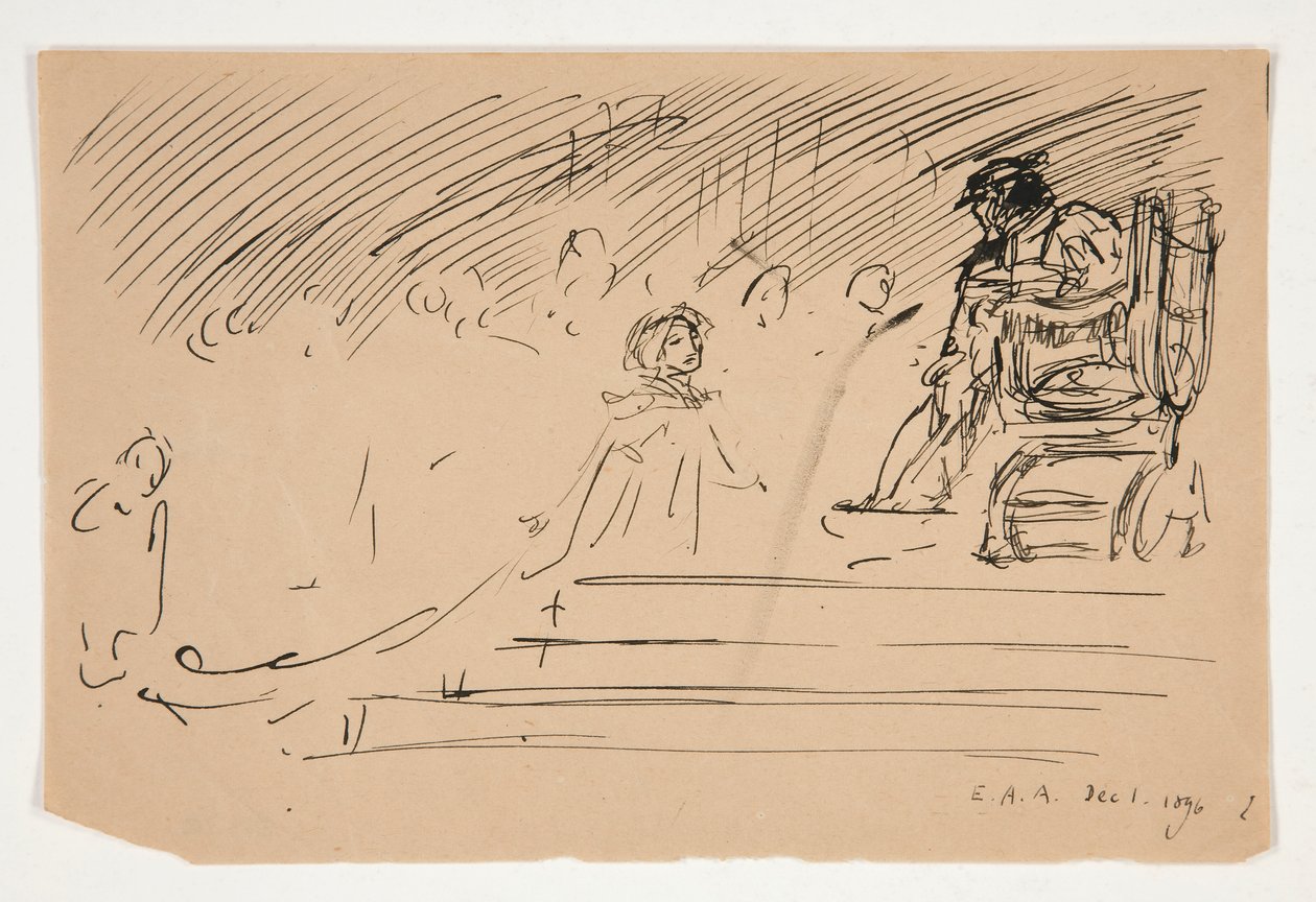 Uczyć się na autorstwa Edwin Austin Abbey