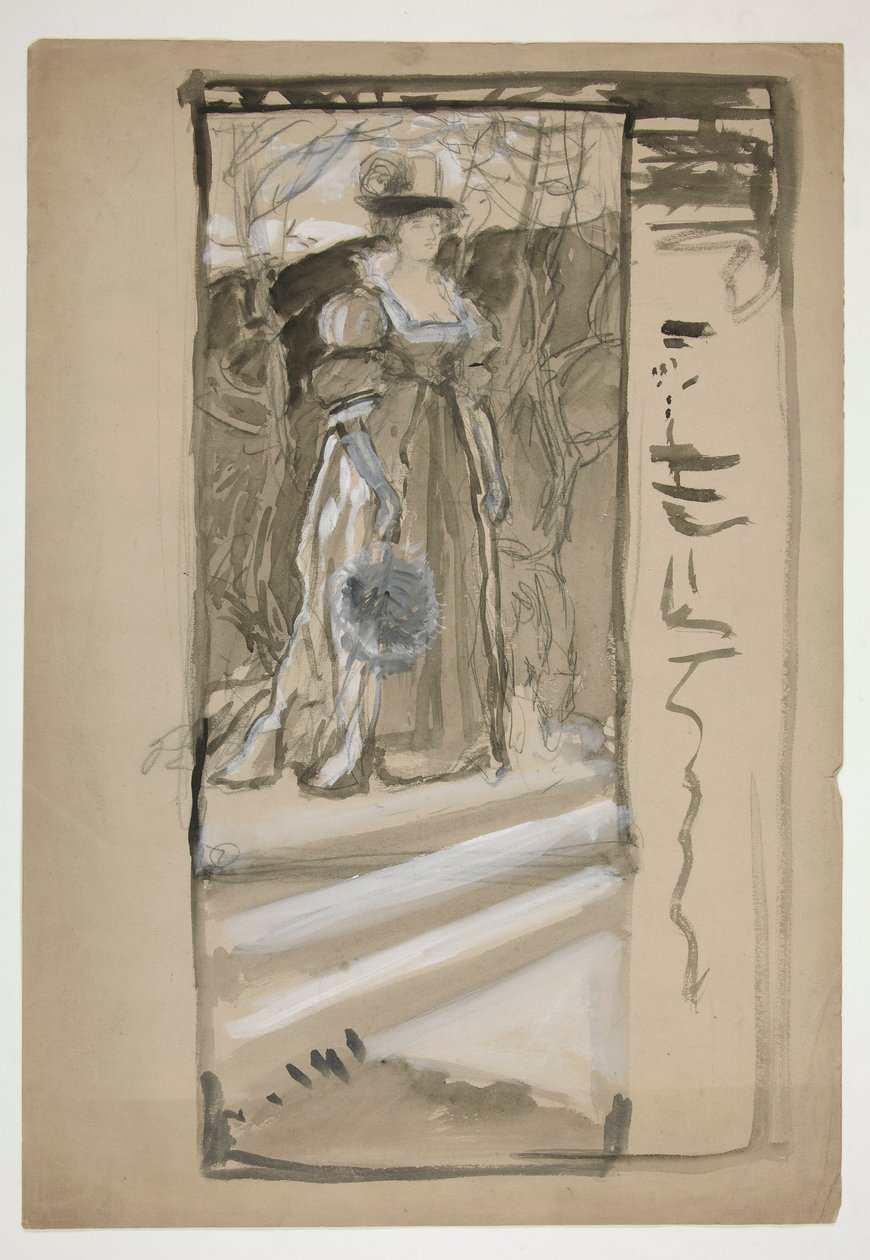 Uczyć się na autorstwa Edwin Austin Abbey